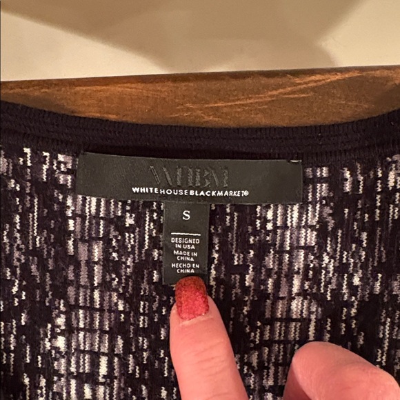 White House Black Market Peplum Long Sleeve Sweater Size S - Picture 10 of 12